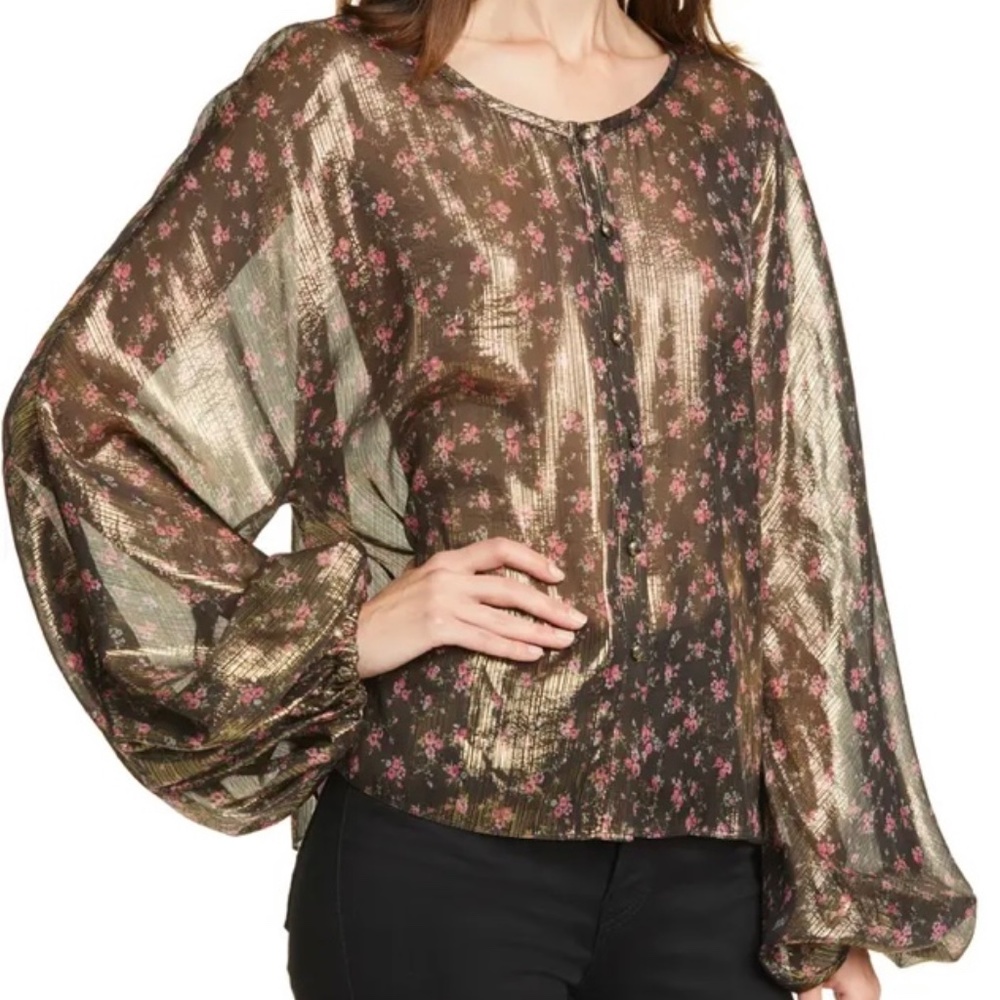 NWT Loveshackfancy Adeline top size XS